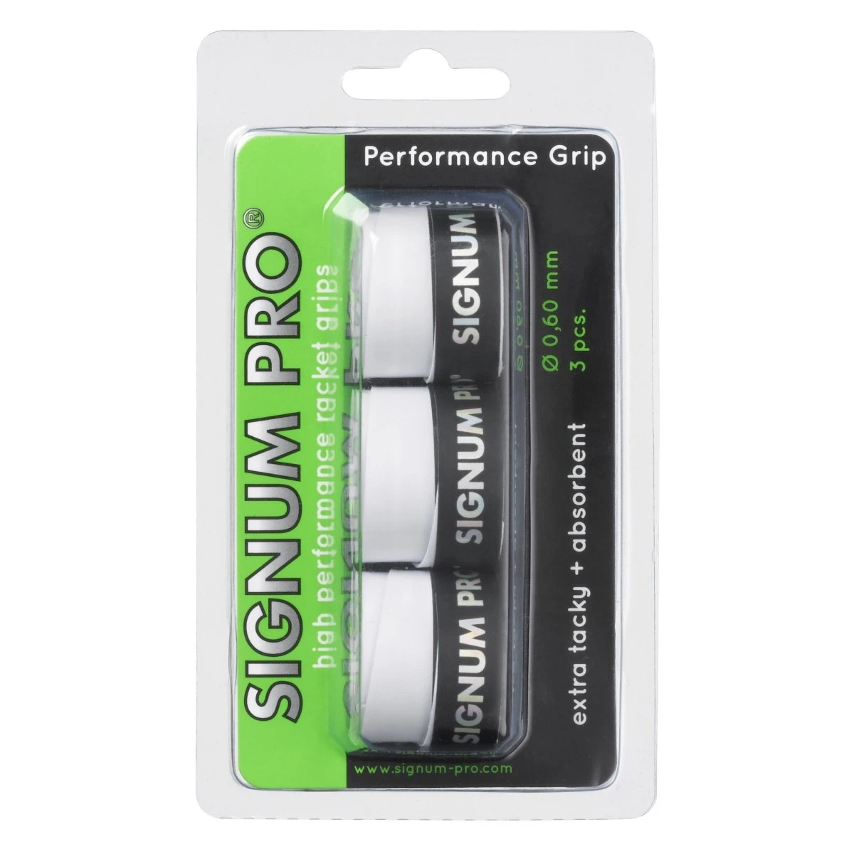 Signum Pro Overgrip Performance 0.6mm Weiss 3er 1 Signum Pro Overgrip Performance 0.6mm Weiss 3er