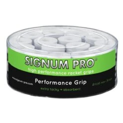Signum Pro Overgrip Performance 0.6mm Weiss 30er Box