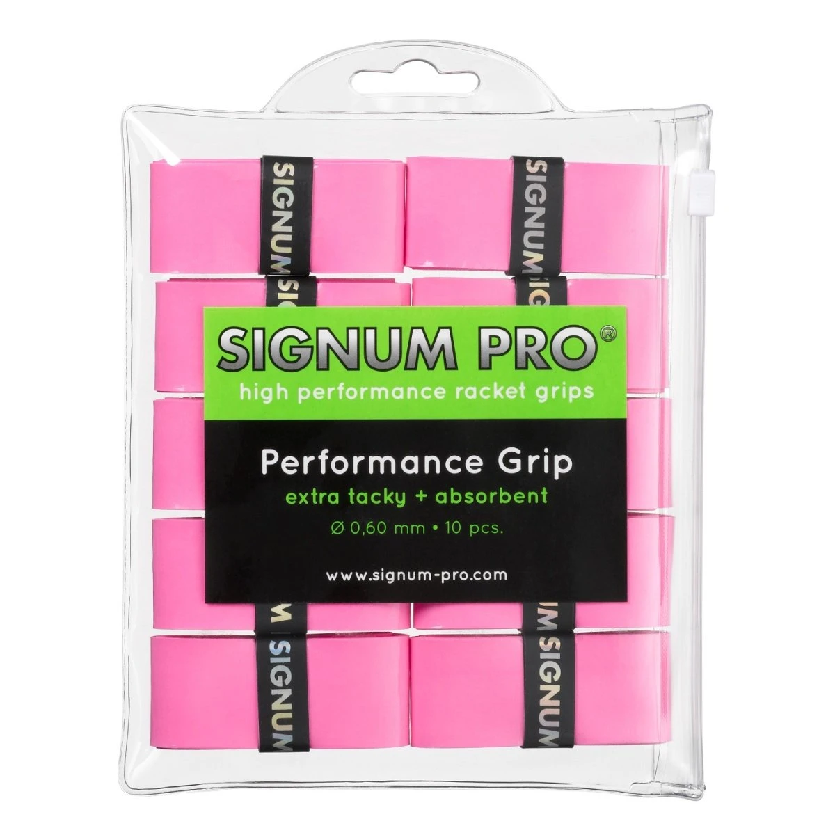 Signum Pro Overgrip Performance 0.6mm Pink 10er Clip-Beutel 1 Signum Pro Overgrip Performance 0.6mm Pink 10er Clip-Beutel