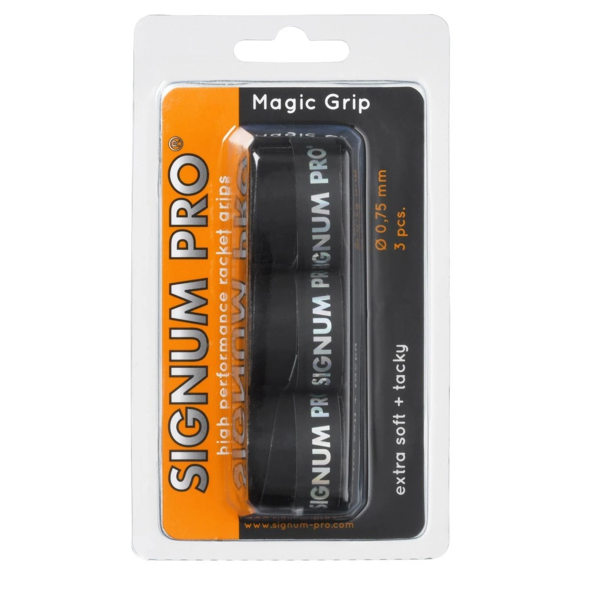 Signum Pro Overgrip Magic 0.75mm Schwarz 3er 1 Signum Pro Overgrip Magic 0.75mm Schwarz 3er