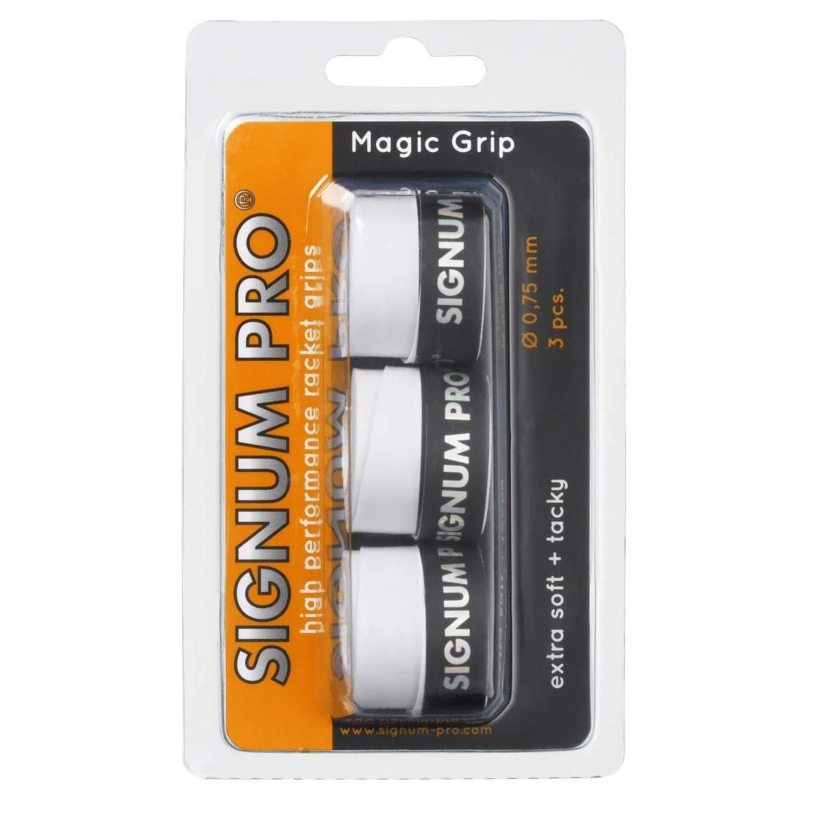 Signum Pro Overgrip Magic 0.75mm Weiss 3er 1 Signum Pro Overgrip Magic 0.75mm Weiss 3er