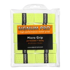 Signum Pro Overgrip Micro 0.55mm Gelb 10er Clip-Beutel