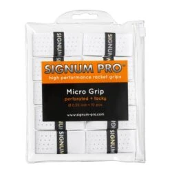 Signum Pro Overgrip Micro 0.55mm Weiss 10er Clip-Beutel