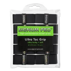 Signum Pro Overgrip UltraTac 0.70mm Schwarz 10er Clip-Beutel