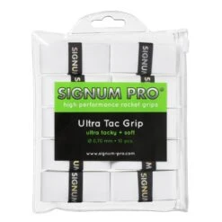 Signum Pro Overgrip UltraTac 0.70mm Weiss 10er Clip-Beutel