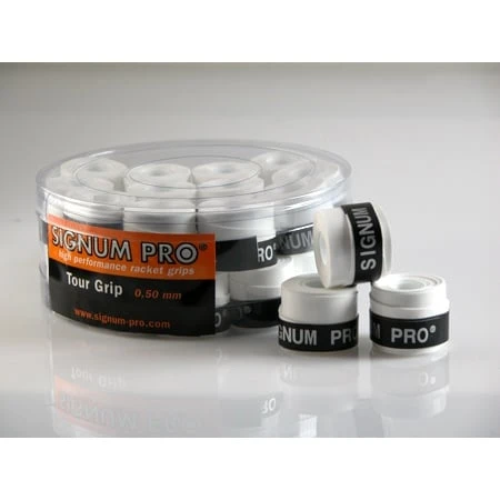 Signum Pro Overgrip Tour 0.5mm Weiss 30er Box 1 Signum Pro Overgrip Tour 0.5mm Weiss 30er Box