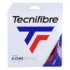 Besaitung Mit Tennissaite Tecnifibre X-One Biphase (Touch+Power) Rot