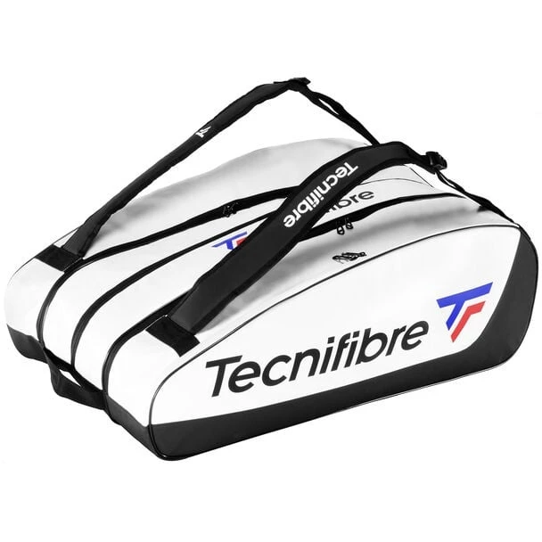Tecnifibre Tennis-Racketbag Tour Endurance (Schlägertasche, 3 Hauptfächer) Weiss 15er 1 Tecnifibre Tennis-Racketbag Tour Endurance (Schlägertasche, 3 Hauptfächer) Weiss 15er