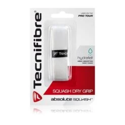 Tecnifibre Basisband Squash Dry Grip Farblich Sortiert 12er Box -Deutschland Our Tennis Gear Verkaufs-Shop Tecnifibre 51SQGRIPAS Squash Dry weiss 600x600 2