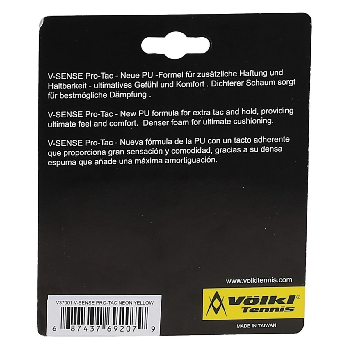 Völkl Basisband Pro Tac (Komfort/ultimatives Gefühl) - Neongelb - 1 Stück 3 Völkl Basisband Pro Tac (Komfort/ultimatives Gefühl) - Neongelb - 1 Stück – Bild 3