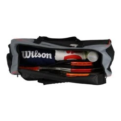 Wilson Tennistasche Clash Duffel Large Schwarz/grau 8 Wilson Tennistasche Clash Duffel Large Schwarz/grau -Deutschland Our Tennis Gear Verkaufs-Shop WILSON WR8002401001 TENNISTASCHE CLASH 1 1200x1200 1