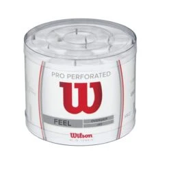 Wilson Overgrip Pro Perforated 0.6mm Weiss 60er Box
