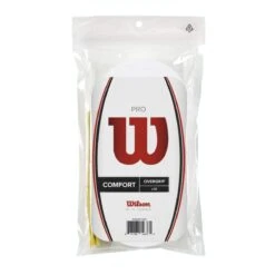 Wilson Overgrip Pro 0.6mm (Komfort/glatt/leicht Haftend) 30er Clip-Beutel