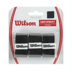 Wilson Overgrip Pro Soft 0.55mm Schwarz 3er