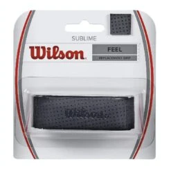 Wilson Basisband Sublime 1.8mm (Schweißabsorption, Perforiert) Schwarz - 1 Stück
