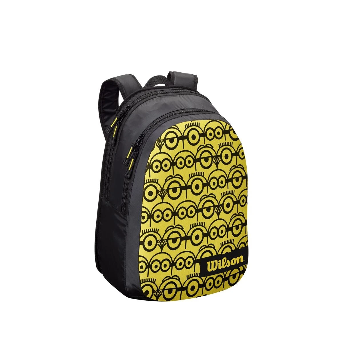 Wilson Tennis-Rucksack Youth Minions (Hauptfach, Schlägerfach) Schwarz/gelb 3 Wilson Tennis-Rucksack Youth Minions (Hauptfach, Schlägerfach) Schwarz/gelb – Bild 3