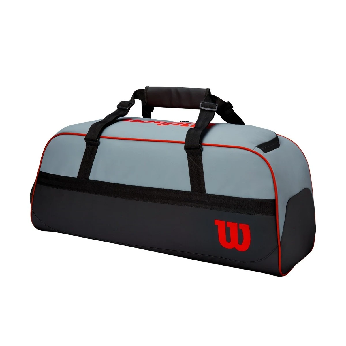 Wilson Tennistasche Clash Duffel Large Schwarz/grau 2 Wilson Tennistasche Clash Duffel Large Schwarz/grau – Bild 2