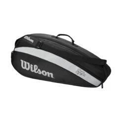 Wilson Tennis-Racketbag Roger Federer Team (Schlägertasche, 1 Hauptfach) Schwarz/grau 3er -Deutschland Our Tennis Gear Verkaufs-Shop Wilson WR8005801 RF TEAM 3PK Tasche202 1200x1200 1