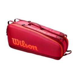 Wilson Tennis-Racketbag Tour (Schlägertasche, 2 Hauptfächer) Rot 6er -Deutschland Our Tennis Gear Verkaufs-Shop Wilson WR8011302 2 TOUR 6PK203 1200x1200 1