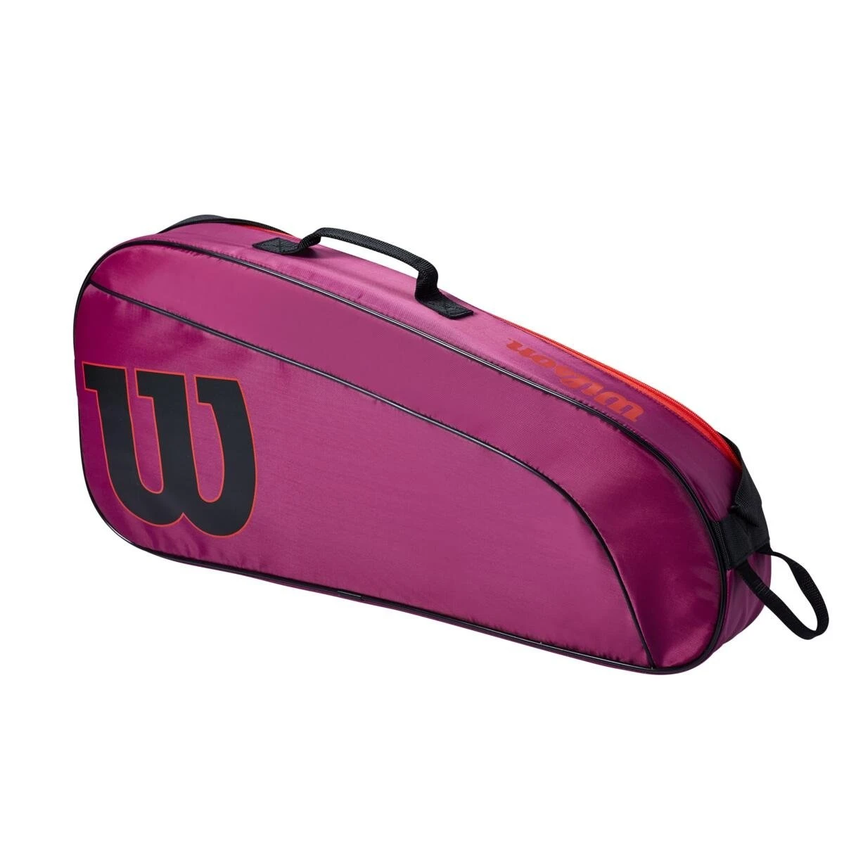 Wilson Kinder-Racketbag Team JR (Schlägertasche, 1 Hauptfach) Violett 3er 2 Wilson Kinder-Racketbag Team JR (Schlägertasche, 1 Hauptfach) Violett 3er – Bild 2