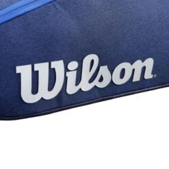 Wilson Tennis-Racketbag Super Tour Roland Garros (Schlägertasche, 3 Hauptfächer) Navyblau 15er -Deutschland Our Tennis Gear Verkaufs-Shop Wilson WR8018101 RG Super Tour 15 Tasche205 1200x1200 1