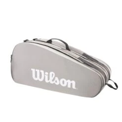 Wilson Tennis-Racketbag Tour (Schlägertasche, 2 Hauptfächer) 2023 Grau 6er -Deutschland Our Tennis Gear Verkaufs-Shop Wilson WR8022101 Tour 6PK Tasche202 1200x1200 1