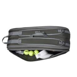 Wilson Tennis-Racketbag Tour (Schlägertasche, 2 Hauptfächer) 2023 Dunkelgrün 6er -Deutschland Our Tennis Gear Verkaufs-Shop Wilson WR8022501 Tour 6PK Tasche206 1200x1200 1