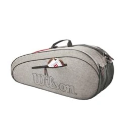 Wilson Tennis-Racketbag (Schlägertasche, 2 Hauptfächer) Team 2023 Grau 6er -Deutschland Our Tennis Gear Verkaufs-Shop Wilson WR8022601 Team 6PK Heather Tasche205 1200x1200 1