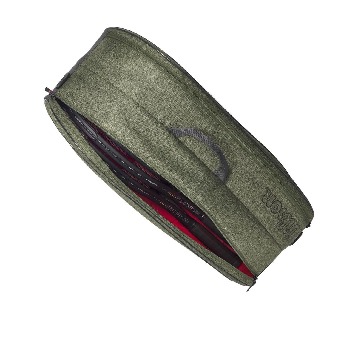 Wilson Tennis-Racketbag (Schlägertasche, 2 Hauptfächer) Team 2023 Dunkelgrün 6er 7 Wilson Tennis-Racketbag (Schlägertasche, 2 Hauptfächer) Team 2023 Dunkelgrün 6er – Bild 7