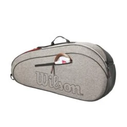 Wilson Tennis-Racketbag (Schlägertasche, 1 Hauptfach) Team 2023 Grau 3er -Deutschland Our Tennis Gear Verkaufs-Shop Wilson WR8022801 Team 3PK HeatherGrey Tasche203 1200x1200 1