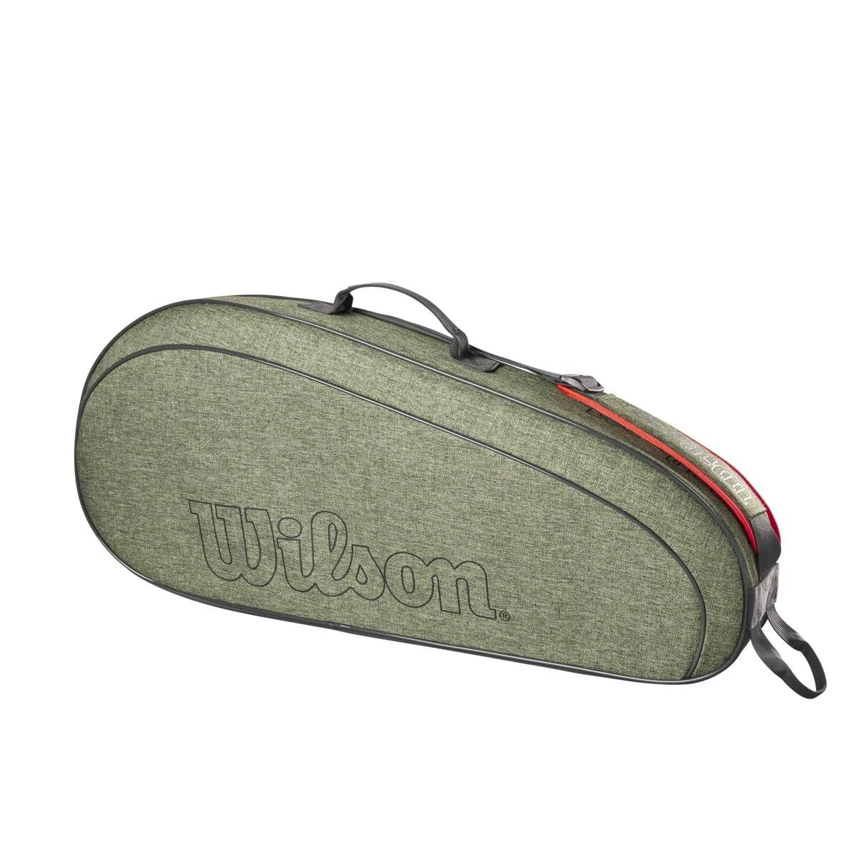 Wilson Tennis-Racketbag (Schlägertasche, 1 Hauptfach) Team 2023 Dunkelgrün 3er 2 Wilson Tennis-Racketbag (Schlägertasche, 1 Hauptfach) Team 2023 Dunkelgrün 3er – Bild 2