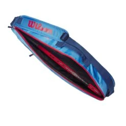 Wilson Tennis-Racketbag Kinder/Junior (Schlägertasche, 1 Hauptfach) 2023 Blau 3er -Deutschland Our Tennis Gear Verkaufs-Shop Wilson WR8023902 3PK Tasche205 1200x1200 1