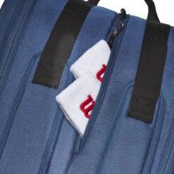 Wilson Tennis-Racketbag Ultra Tour (Schlägertasche, 2 Hauptfächer) 2023 Blau 12er -Deutschland Our Tennis Gear Verkaufs-Shop Wilson WR8024001 Tour Ultra 12PK Tasche206 1200x1200 1