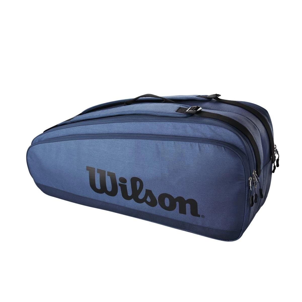 Wilson Tennis-Racketbag Tour (Schlägertasche, 2 Hauptfächer) 2023 Blau 6er 1 Wilson Tennis-Racketbag Tour (Schlägertasche, 2 Hauptfächer) 2023 Blau 6er