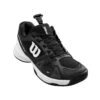 Wilson Tennisschuhe Rush Pro QL (Quicklace) Allcourt Schwarz Kinder