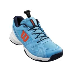 Wilson Tennisschuhe Rush Pro QL (Quicklace) Allcourt Blau Kinder