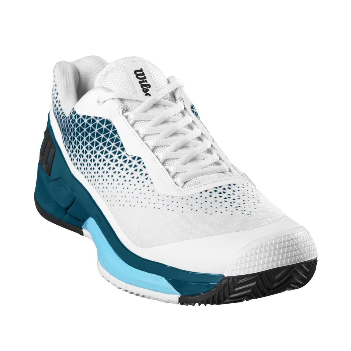 Wilson Tennisschuhe Rush Pro 4.0 Clay/Sandplatz Weiss/blau Herren 1 Wilson Tennisschuhe Rush Pro 4.0 Clay/Sandplatz Weiss/blau Herren
