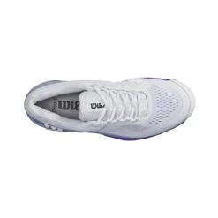 Wilson Tennisschuhe Rush Pro 4.0 Allcourt 2023 Weiss/hellblau/lila Damen -Deutschland Our Tennis Gear Verkaufs-Shop Wilson WRS330690 Rush Pro 4 W White Schuhe206 1200x1200 1