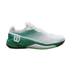 Wilson Tennisschuhe Rush Pro 4.0 Clay/Sandplatz 2023 Weiss/grün Herren -Deutschland Our Tennis Gear Verkaufs-Shop Wilson WRS330730 Rush Pro 4 CC Mens Schuh202 1200x1200 1
