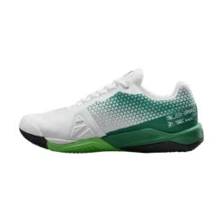 Wilson Tennisschuhe Rush Pro 4.0 Clay/Sandplatz 2023 Weiss/grün Herren -Deutschland Our Tennis Gear Verkaufs-Shop Wilson WRS330730 Rush Pro 4 CC Mens Schuh204 1200x1200 1