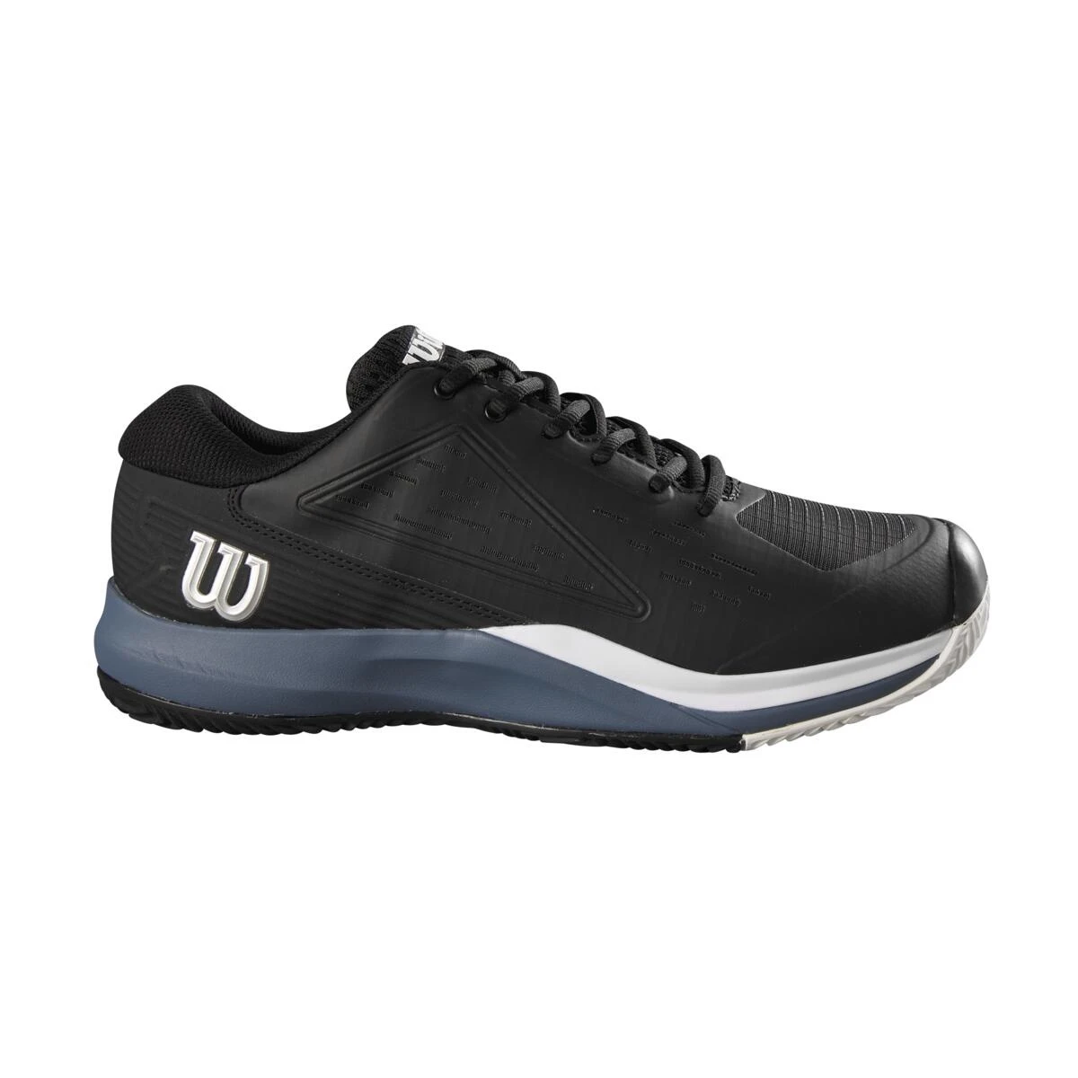Wilson Tennisschuhe Rush Pro Ace Clay/Sandplatz (2E/weit) 2023 Schwarz/blau Herren 3 Wilson Tennisschuhe Rush Pro Ace Clay/Sandplatz (2E/weit) 2023 Schwarz/blau Herren – Bild 3