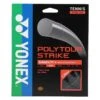YONEX Besaitung Mit Tennissaite Poly Tour Strike (Haltbarkeit+Kontrolle) Schwarz