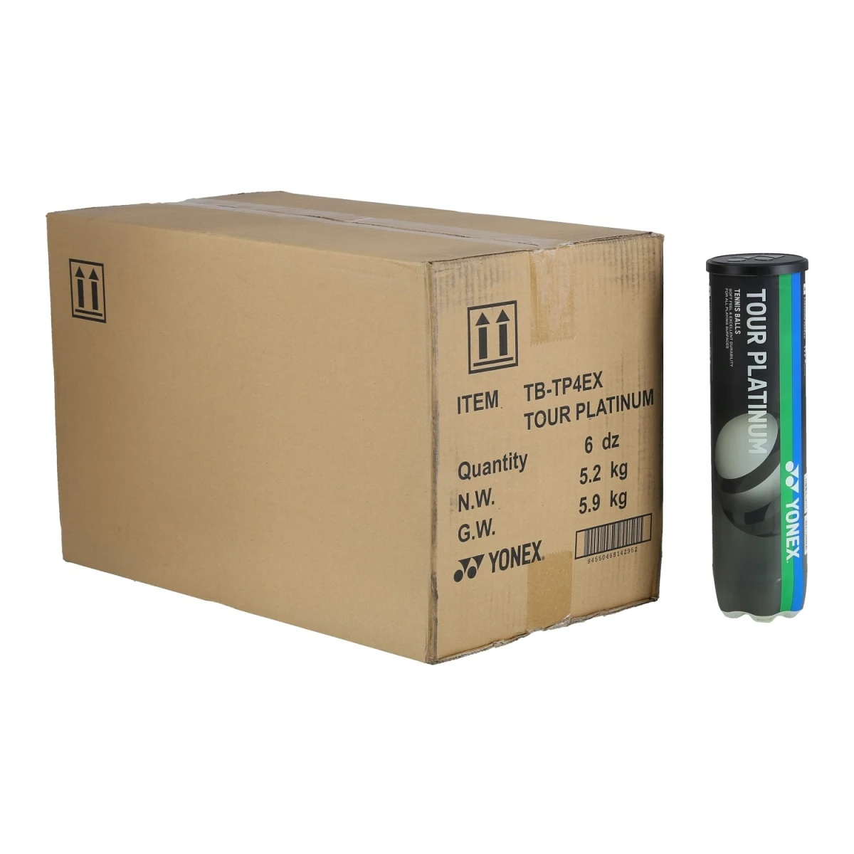 Yonex Tennisbälle Tour Platinum Dose 18x4er Karton 1 Yonex Tennisbälle Tour Platinum Dose 18x4er Karton