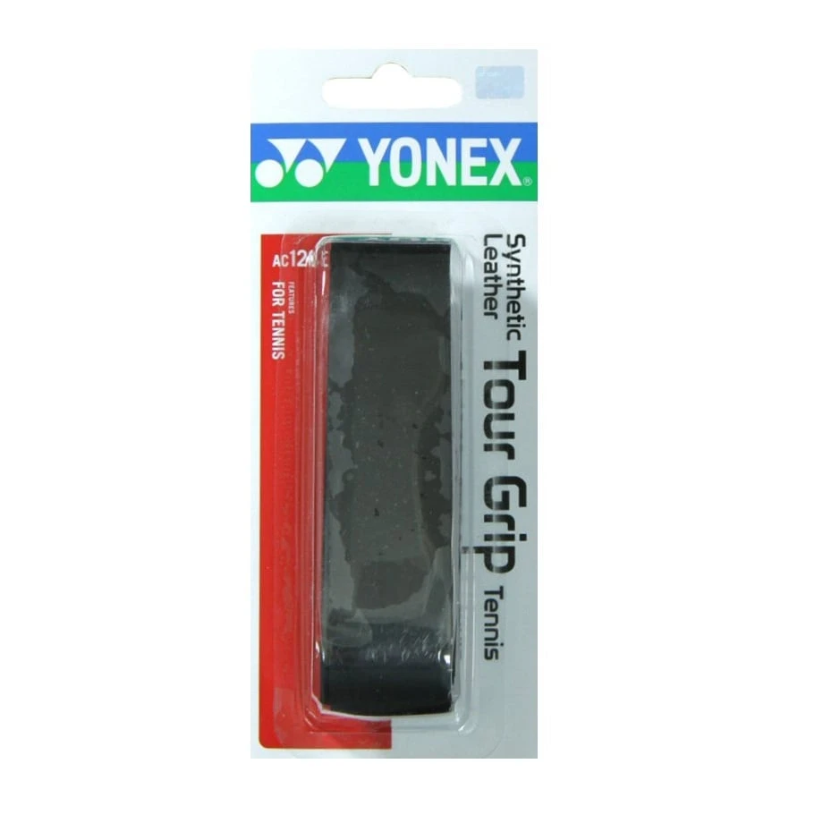 Yonex Basisband Synthetic Leather Tour Grip 1.5mm Schwarz - 1 Stück 1 Yonex Basisband Synthetic Leather Tour Grip 1.5mm Schwarz - 1 Stück