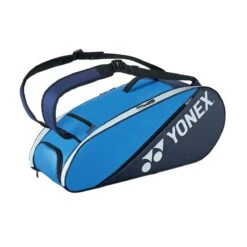 Yonex Racketbag Active Raquet 2023 (Schlägertasche, 2 Hauptfächer, Schuhfach) Blau 6er