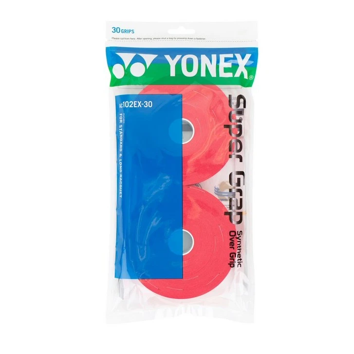 Yonex Overgrip Super Grap 0.6mm (Komfort/glatt/leicht Haftend) Weinrot 30er Clip-Beutel 1 Yonex Overgrip Super Grap 0.6mm (Komfort/glatt/leicht Haftend) Weinrot 30er Clip-Beutel