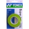 Yonex Overgrip Super Grap 0.6mm (Komfort/glatt/leicht Haftend) Citrusgrün 3er