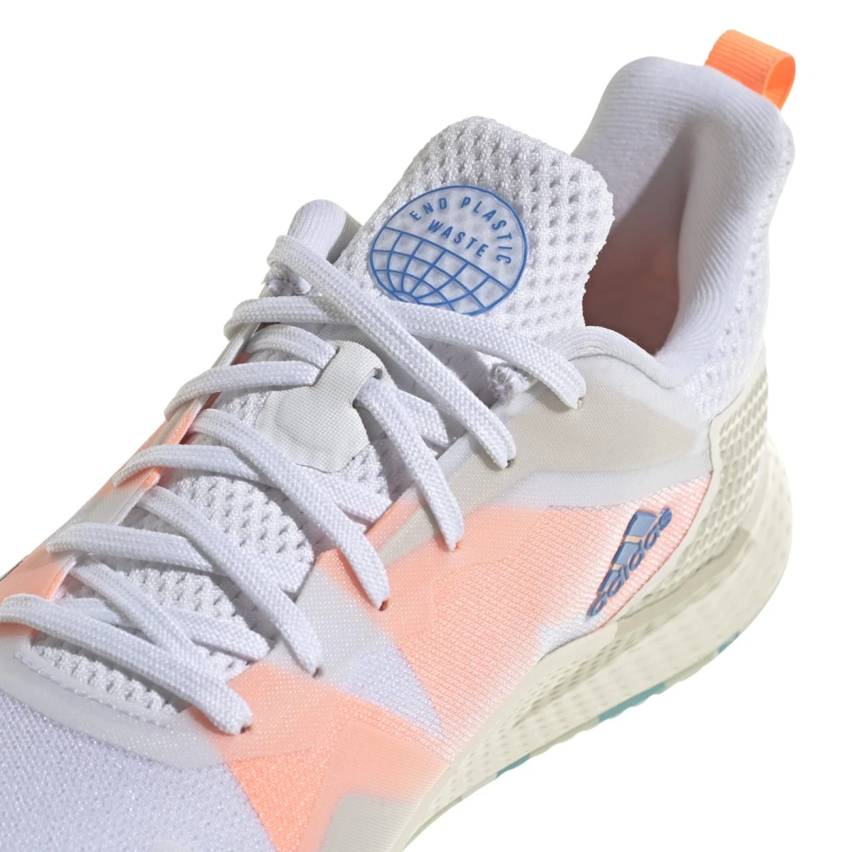 ADIDAS PERFORMANCE Adidas Tennisschuhe Defiant Speed Allcourt Weiss/orange Herren 8 ADIDAS PERFORMANCE Adidas Tennisschuhe Defiant Speed Allcourt Weiss/orange Herren – Bild 8